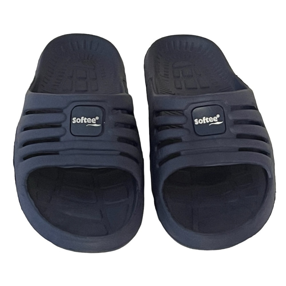 Softee Blue/White Sandals Sz 10 - 10 1/2 (44)